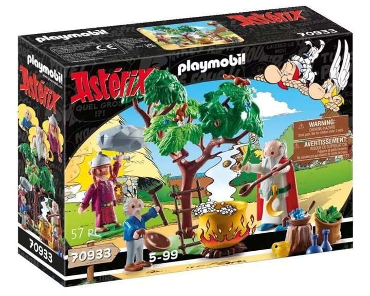 Playmobil Asterix: Ο Δρουίδης Πανοραμίξ 70933
