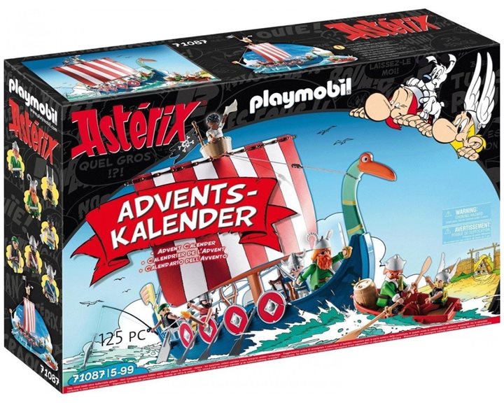 Playmobil Asterix: Χριστουγεννιάτικο Ημερολόγιο - Η Γαλέρα Των Πειρατών 71087