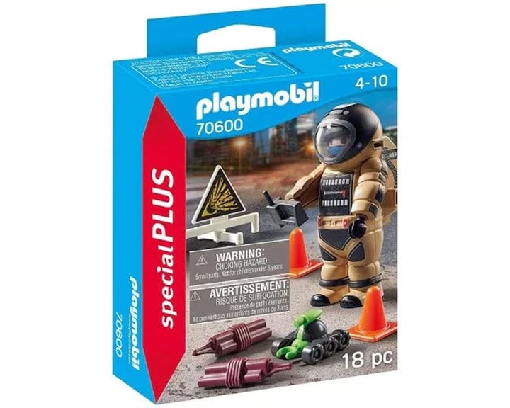 Playmobil Special Plus Operations Agent Πυροτεχνουργός 70600