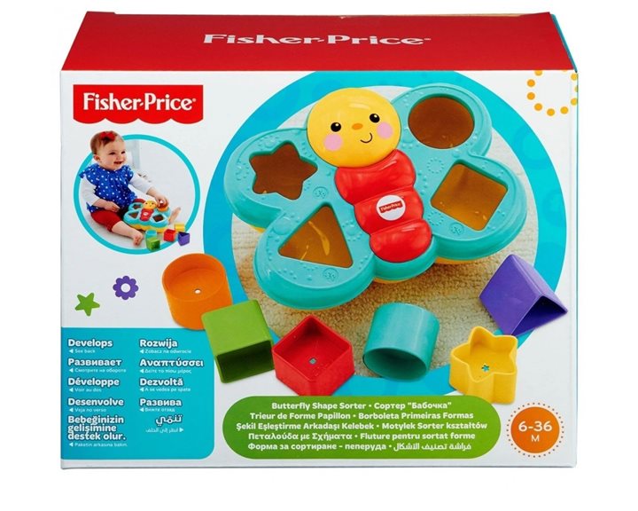 Fisher-Price Πεταλούδα Με Σχήματα CDC22-9643