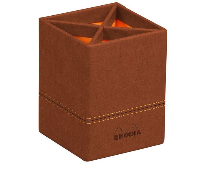 Μολυβοθήκη Rhodia 8x8x11cm Copper 194523