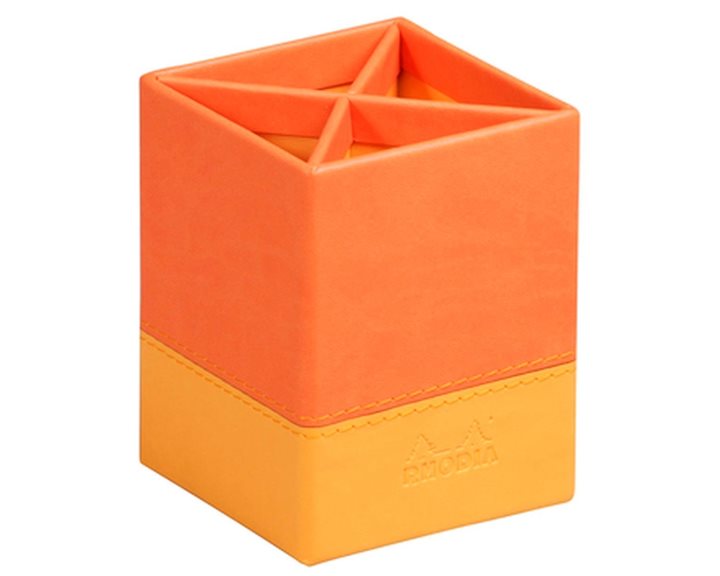 Μολυβοθήκη Rhodia 8x8x11cm Tangerin 318914