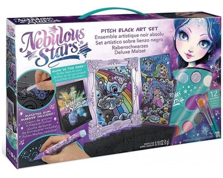 Nebulous Stars Pitch Black Art Set 11207