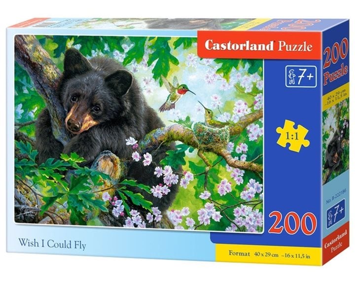 Παζλ Castorland 200τμχ. Wish I Could Fly 40x29cm B-222186