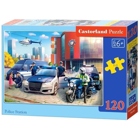 Παζλ Castorland 120 τμχ. Police Station B-13562-1