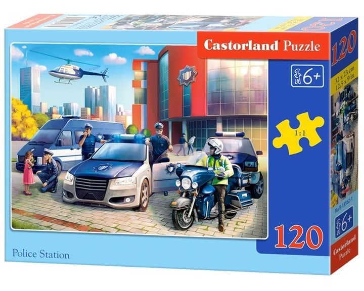 Παζλ Castorland 120 τμχ. Police Station B-13562-1