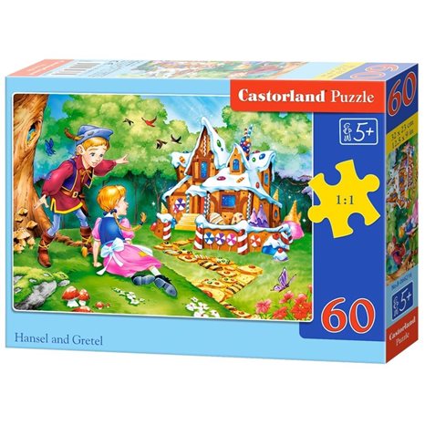 Παζλ Castorland 60τμχ Hansel and Gretel B-066216