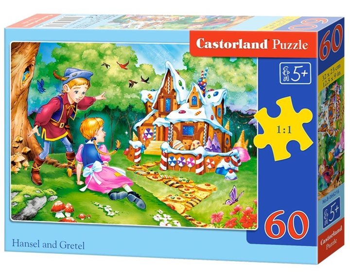 Παζλ Castorland 60τμχ Hansel and Gretel B-066216