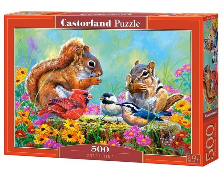 Πάζλ Castorland 500τεμ Snack Time B-53612