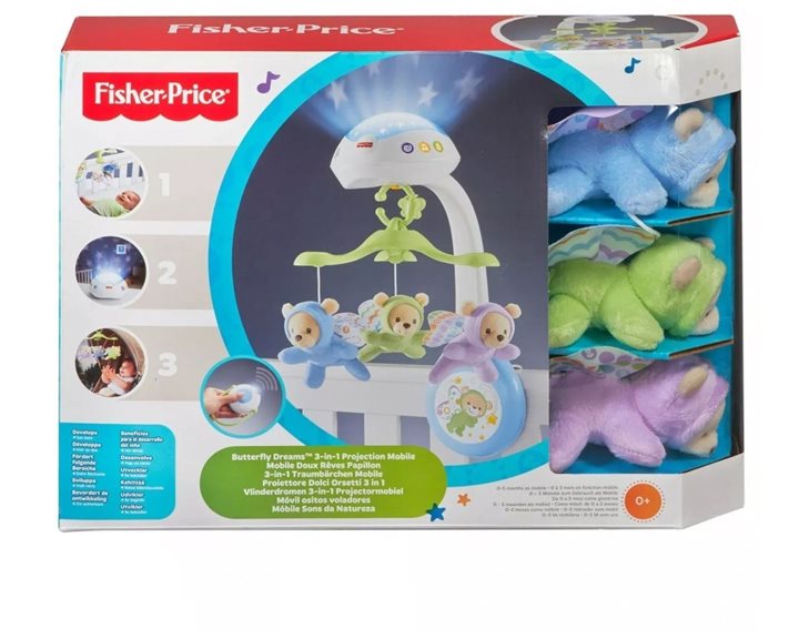 Fisher-Price Νέο - Περιστρεφόμενο Αρκουδάκια CDN41