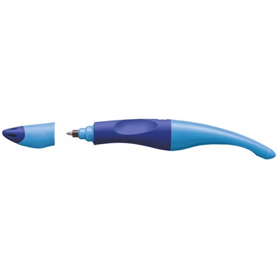 Μαρκαδόρος/Στυλό Roller Stabilo Easy Ergo 0.5mm Blue/Blue Right Handed