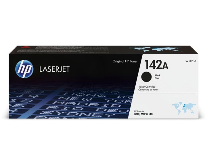 HP 142A Toner Black HPW1420A