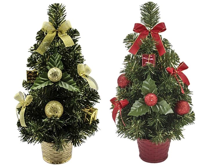 Δεντράκι Στολίδι 2 Χρώματα 40cm Xmasfest 1131004