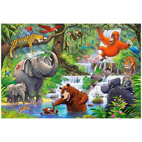 Παζλ Castorland 40 Maxi Jungle Animals 59x40cm B-040315-1