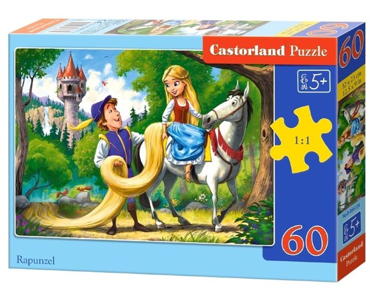 Παζλ Castorland 60τμχ Rapunzel B-066124