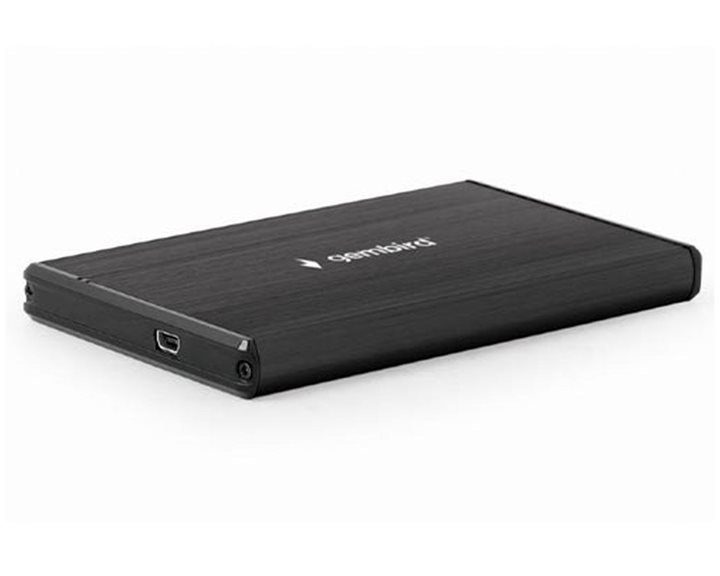 GEMBIRD USB 3.0 2.5' ENCLOSURE BRUSHED ALUMINUM BLACK