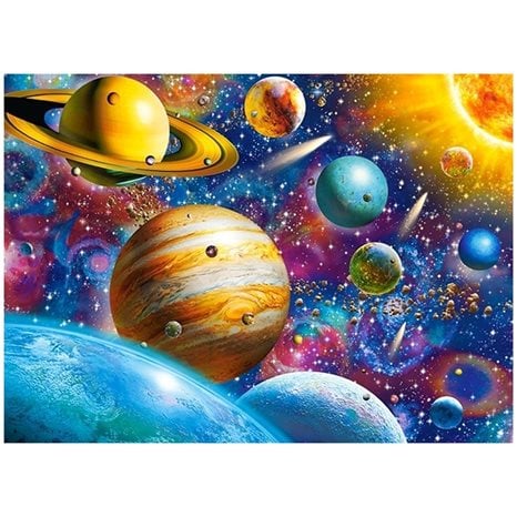 Παζλ Castorland 100 τμχ. Solar System Odyssey 40x29cm B-111077