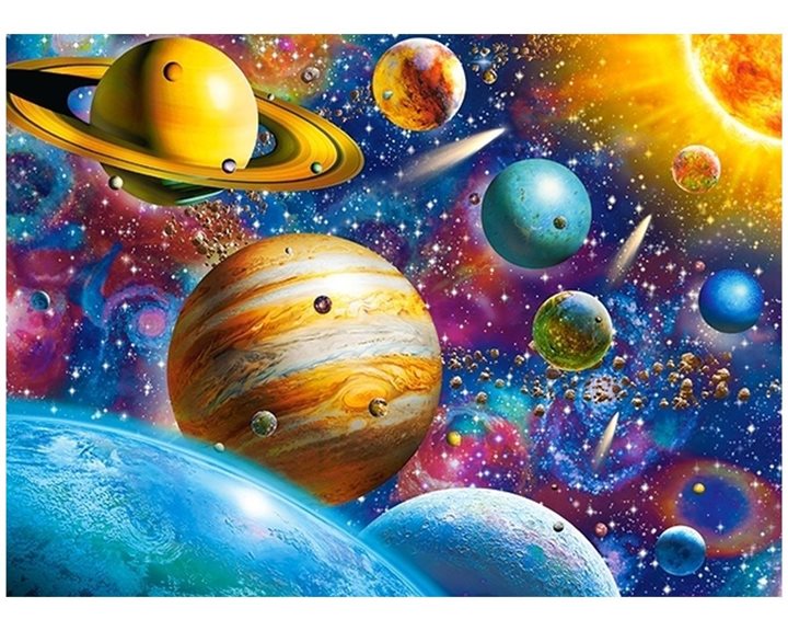 Παζλ Castorland 100 τμχ. Solar System Odyssey 40x29cm B-111077