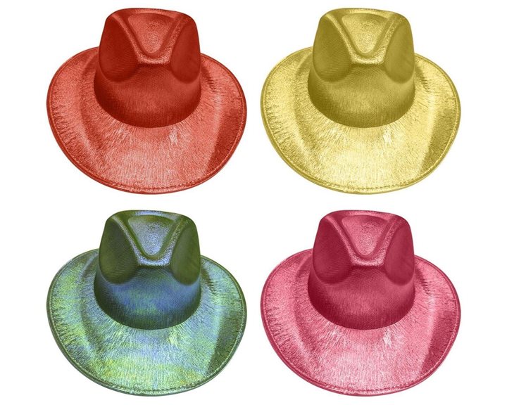 Καπέλο Γυαλιστερό Cowboy