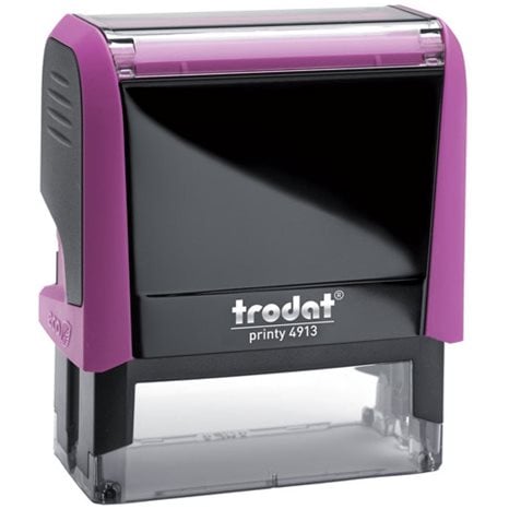Σφραγίδα Trodat 4913 Νέα Printy Φούξια