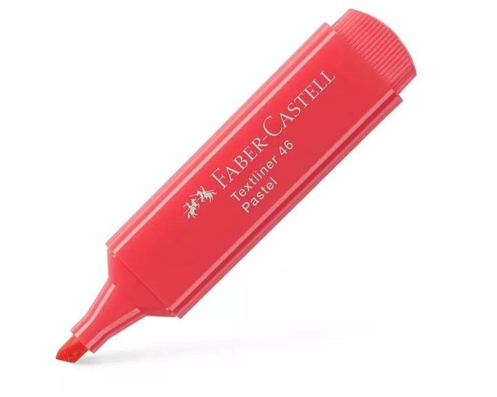 Μαρκαδόρος Υπογράμμισης Faber-Castell Κοκκινο 154621