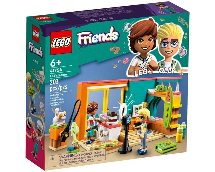LEGO Friends Το Δωμάτιο Του Λίο 41754