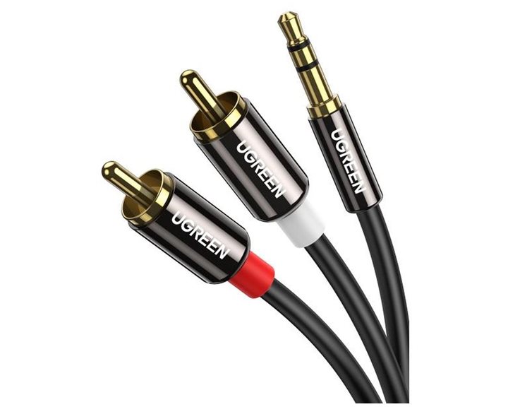 Cable Audio 3.5mm M/2xRCA M 1m UGREEN AV116 10749