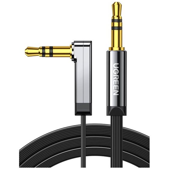 Cable Audio 3.5mm M/M Angled Flat 2m UGREEN AV119 10599