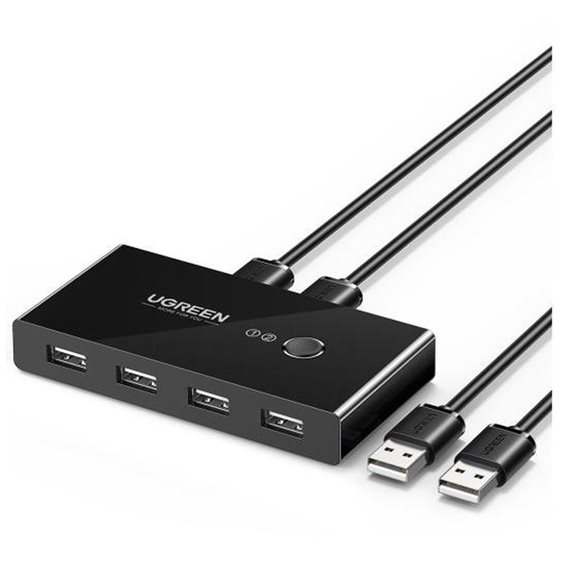 Sharing Switch Box USB 2.0 UGREEN US216 Black 30767