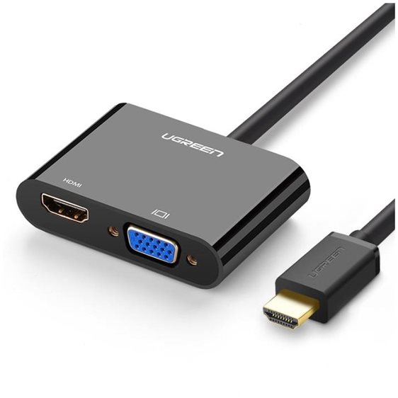 HDMI To VGA/HDMI Converter W Audio UGREEN CM101 40744