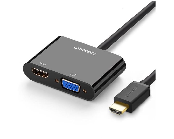 HDMI To VGA/HDMI Converter W Audio UGREEN CM101 40744