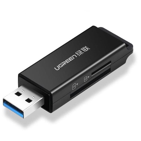 Card Reader UGREEN CM104 USB 3.0 Black 40752