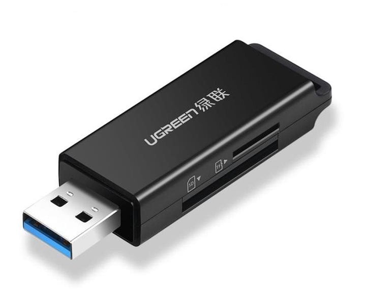Card Reader UGREEN CM104 USB 3.0 Black 40752