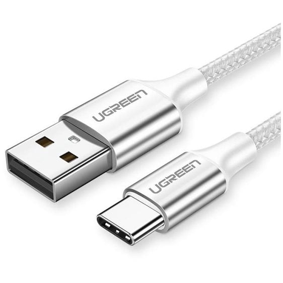 Charging Cable UGREEN US288 TYPE-C Silver 1m 60131 3A