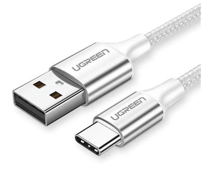 Charging Cable UGREEN US288 TYPE-C Silver 1m 60131 3A