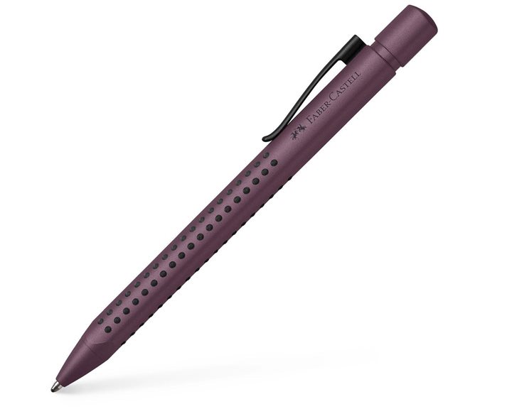 Στυλό Faber-Castell Ballpoint με Μαύρο Μελάνι Grip 2011 Berry