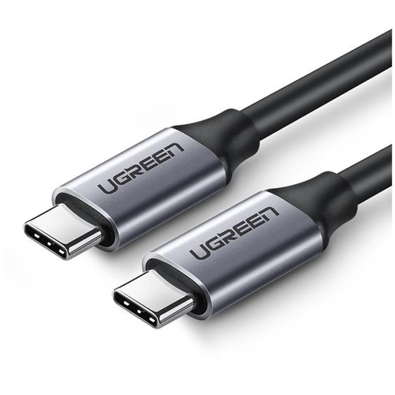 Charging Cable UGREEN US161 TYPE-C/TYPE-C Gray 1,5m 50751 3A