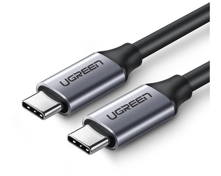 Charging Cable UGREEN US161 TYPE-C/TYPE-C Gray 1,5m 50751 3A