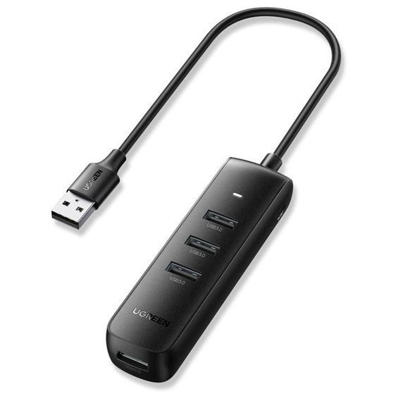 Hub USB 3.0 UGREEN CM416 Black 80657