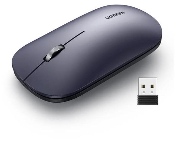 Mouse Wireless UGREEN MU001 Gray Black 90372