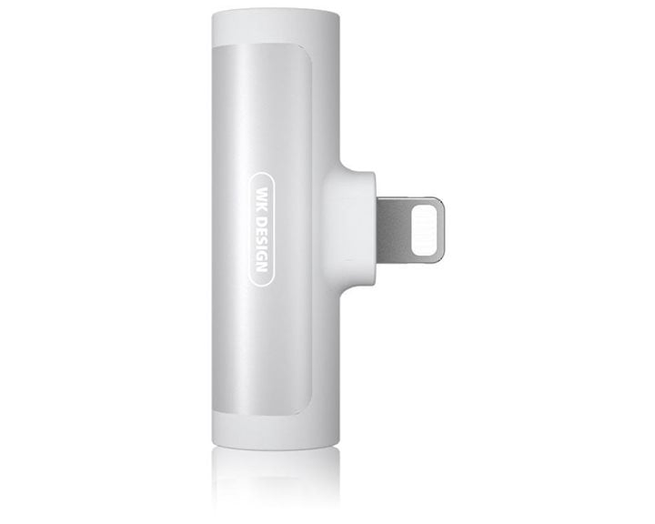 Adaptor 2in1 Lighting to 2xFemale Lighting WK WDC-094i White