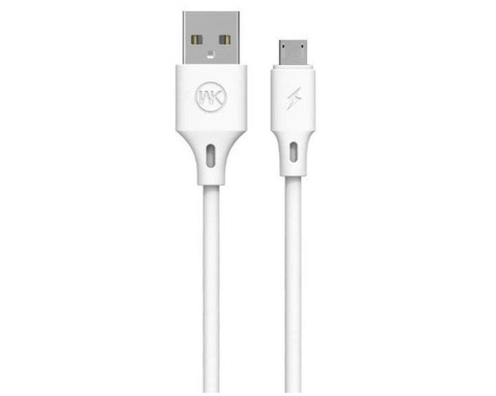 Charging Cable WK Micro White 2m Full Speed Pro WDC-092 2.4A
