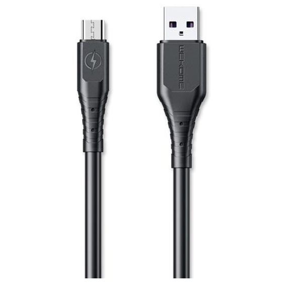 Charging Cable WK Micro Wargod Black 1m WDC-152 6A