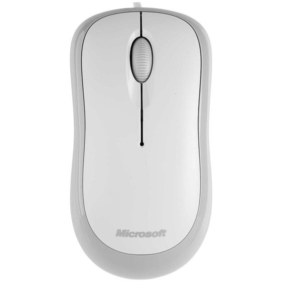 Ms Mouse Basic, Wired, USB, Optical, White, Retail, 3Yw (P58-00060). P58-00060