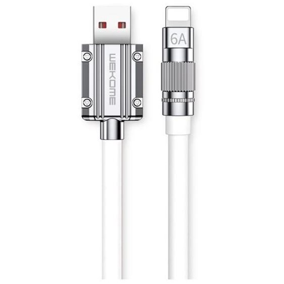 Charging Cable WK i6 White 1m WDC-186 6A