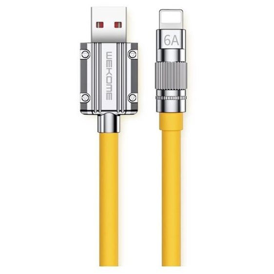 Charging Cable WK i6 Yellow 1m WDC-186 6A