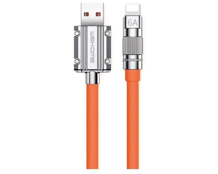 Charging Cable WK i6 Orange 1m WDC-186 6A
