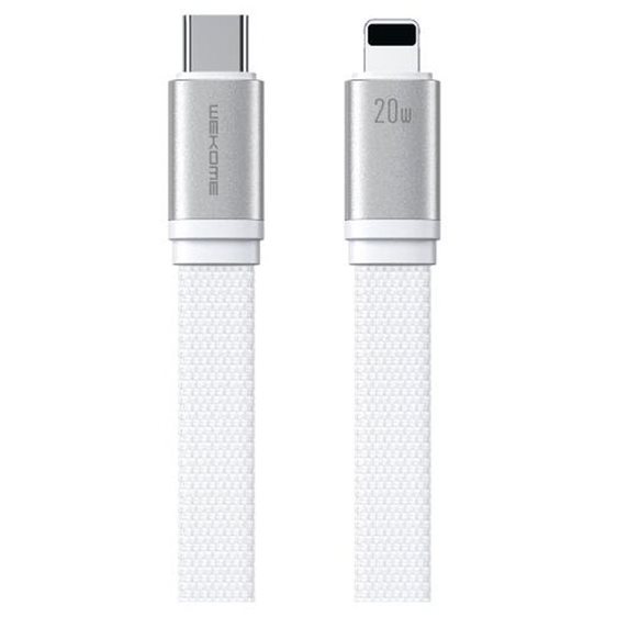 Charging Cable WK 20W PD TYPE-C/i6 Wingle White 1.2m WDC-187 6A
