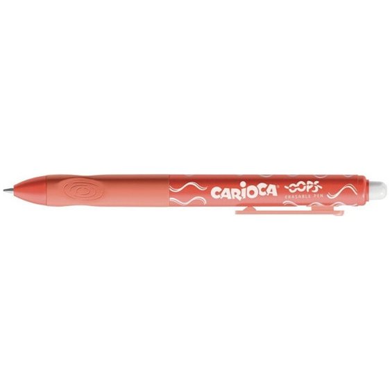 Στυλό  Carioca Erasable Oops Click Κόκκινο