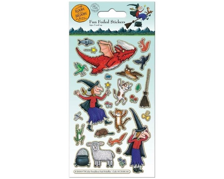 Αυτοκόλλητα room on the broom Μαγισσούλα 6002